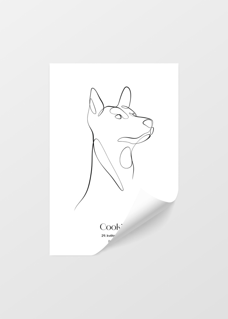 plakaty na miru zvireci pes basenji 04