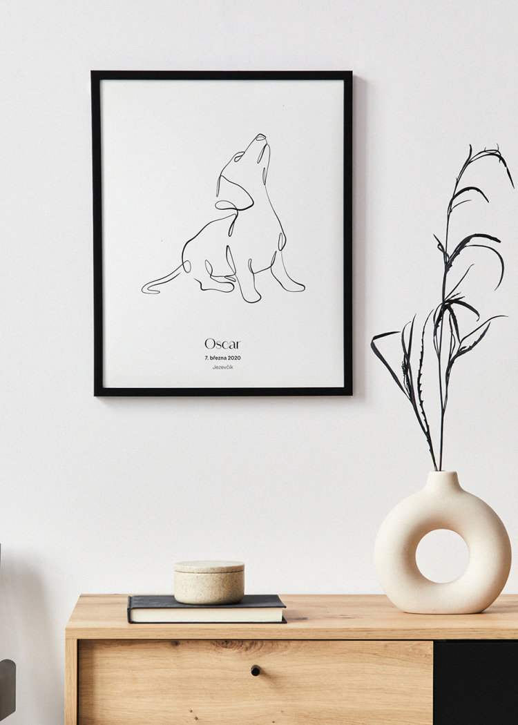2plakaty na miru zvireci pes jezevcik 02