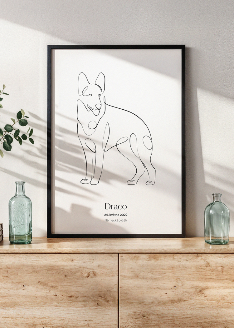 2plakaty na miru zvireci pes dalmatin 02