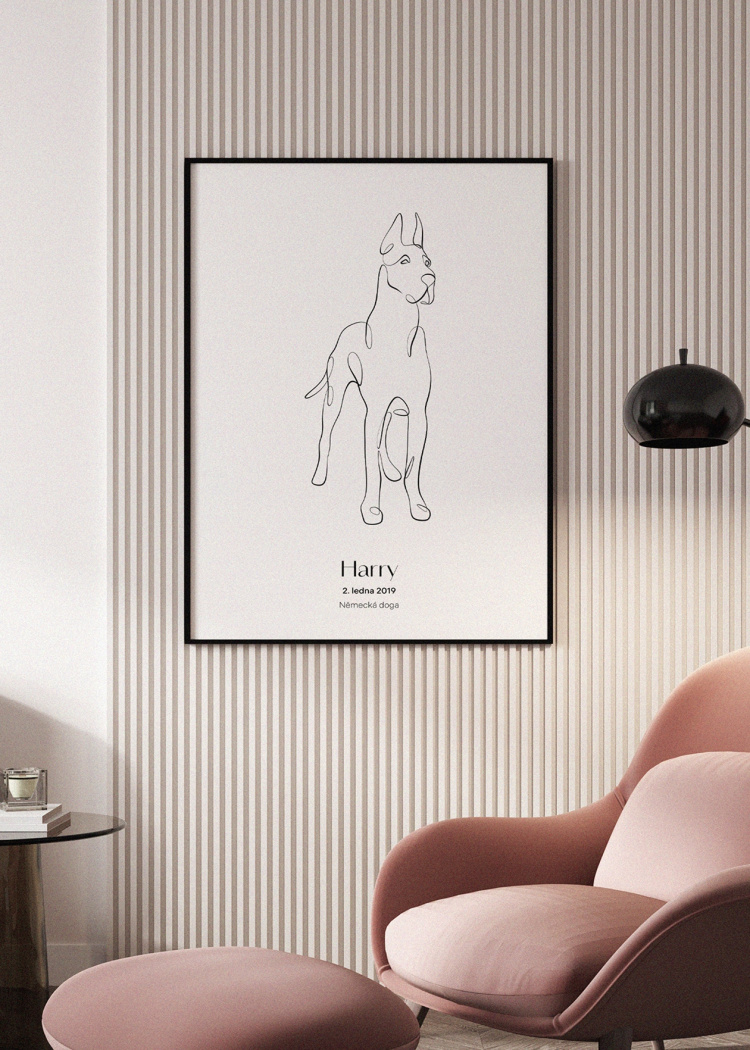 2plakaty na miru zvireci pes dalmatin 02