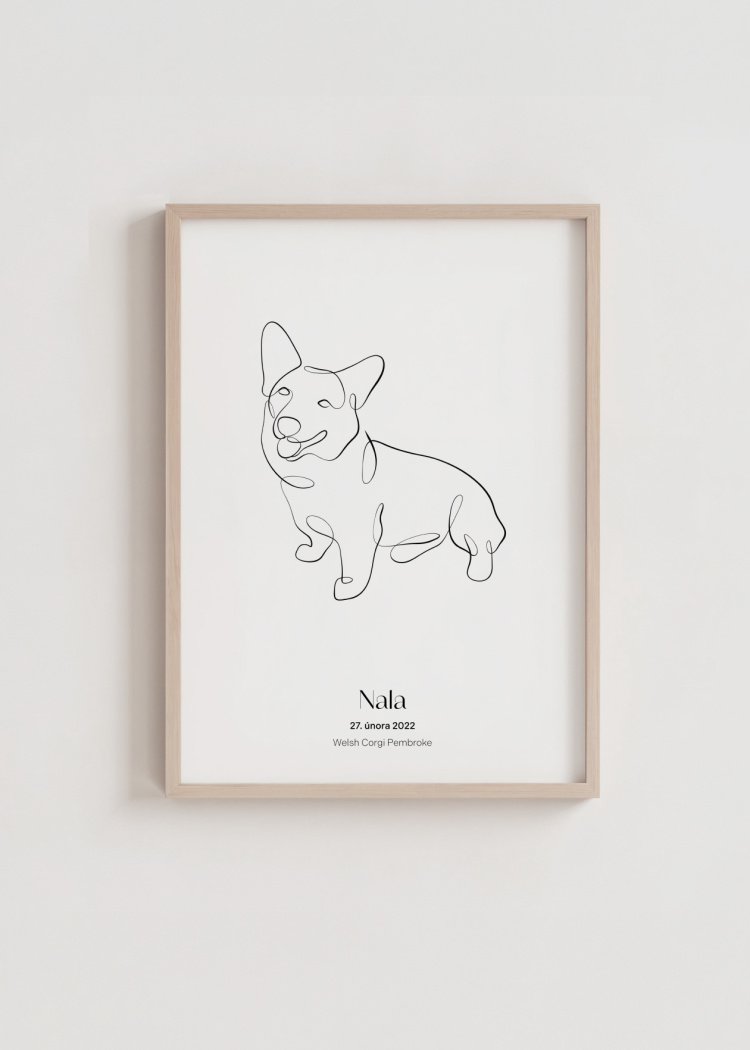plakaty na miru zvireci pes welsh corgi pembroke 03