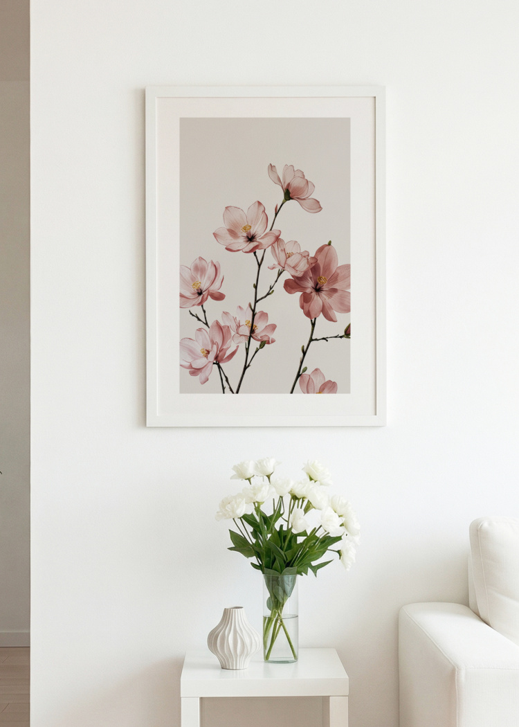 plakaty rostliny elegance magnolie II 03