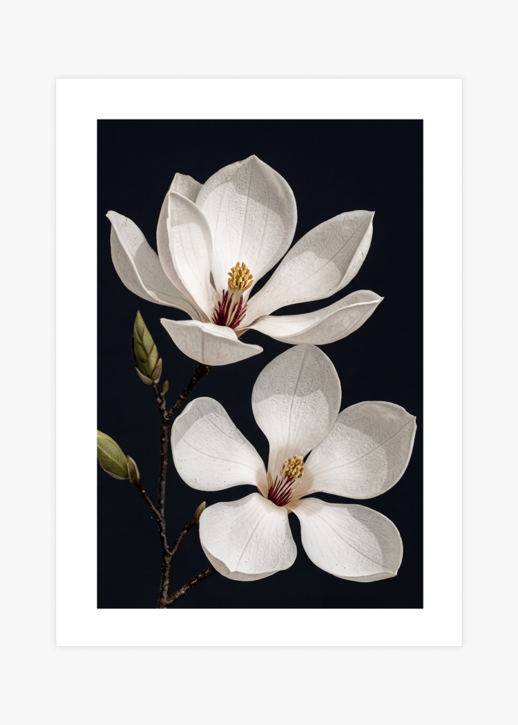 plakaty rostliny elegance magnolie III 01