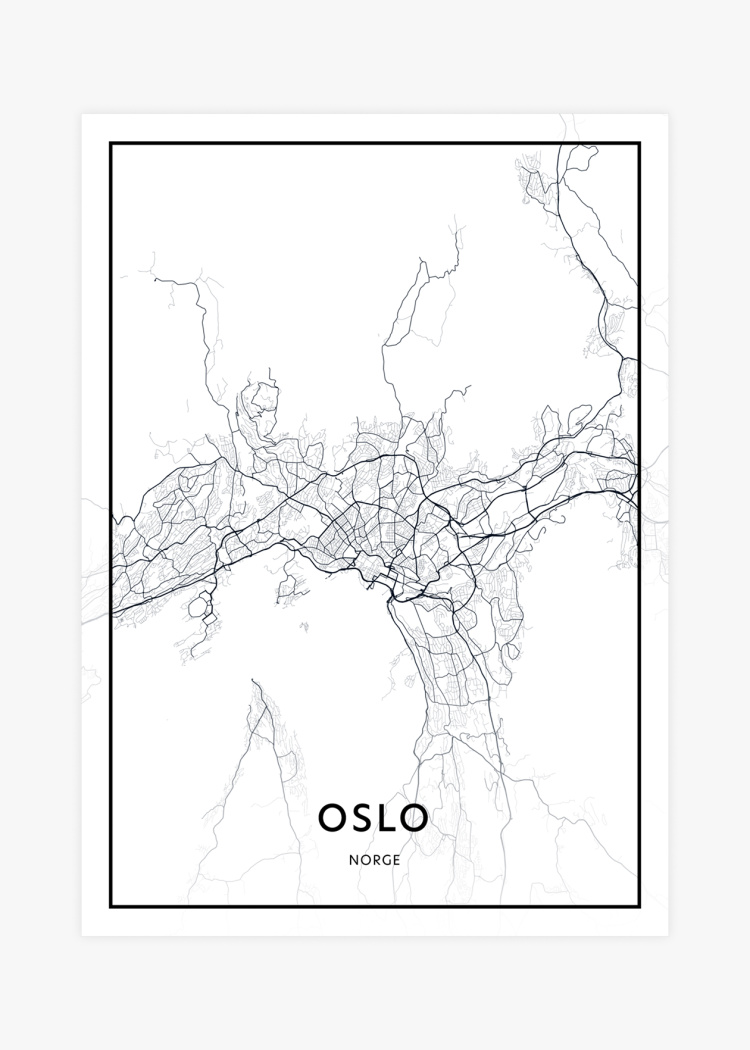 plakaty mapy oslo 01 v1