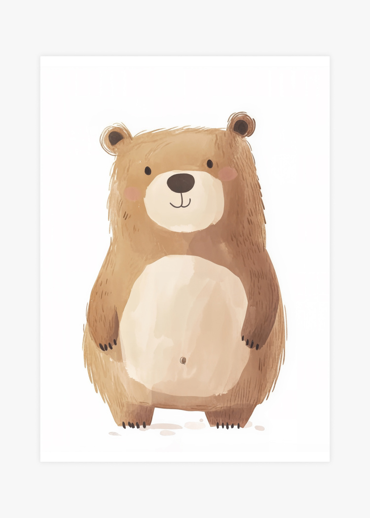 plakaty detske medvidek 01 v1