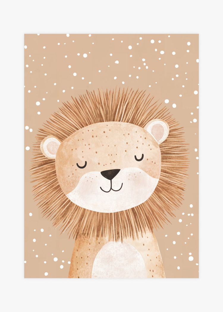 plakaty detske spici lev 01 v1