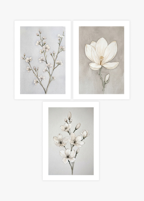 plakaty sady plakatu esence kvetu 01