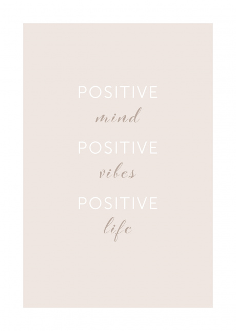 plakat typograficke positive 01 | Plakater.store