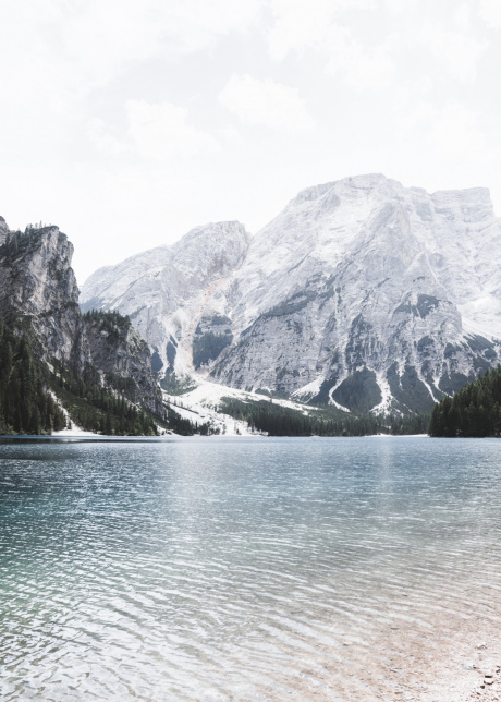 plakat priroda jezero braies II 01 | Plakater.store