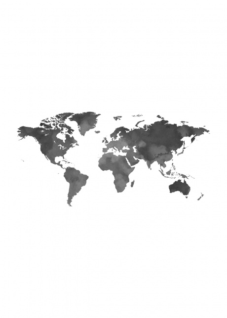 plakat cernobile mapa zeme 01 | Plakater.store