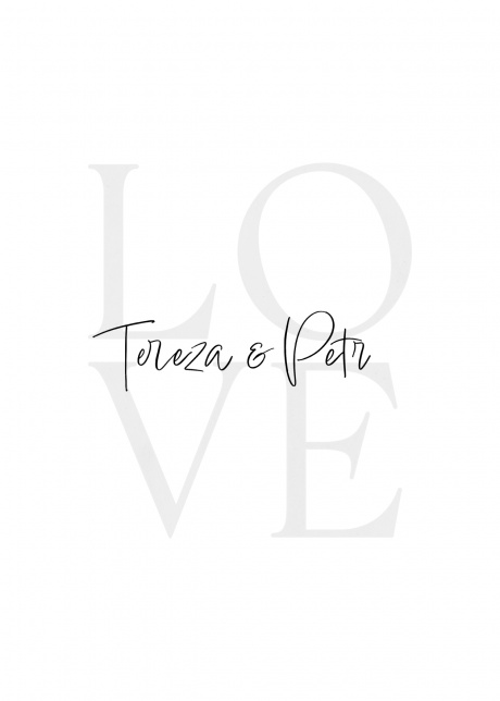 plakat plakaty na miru ty a ja 01 | Plakater.store