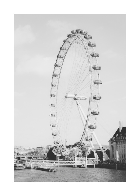 plakat architekture londynske oko 01 | Plakater.store