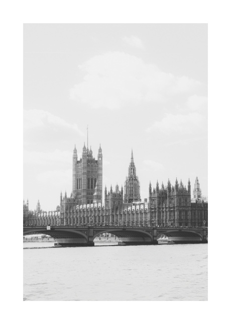 plakat architekture westminster 01 | Plakater.store